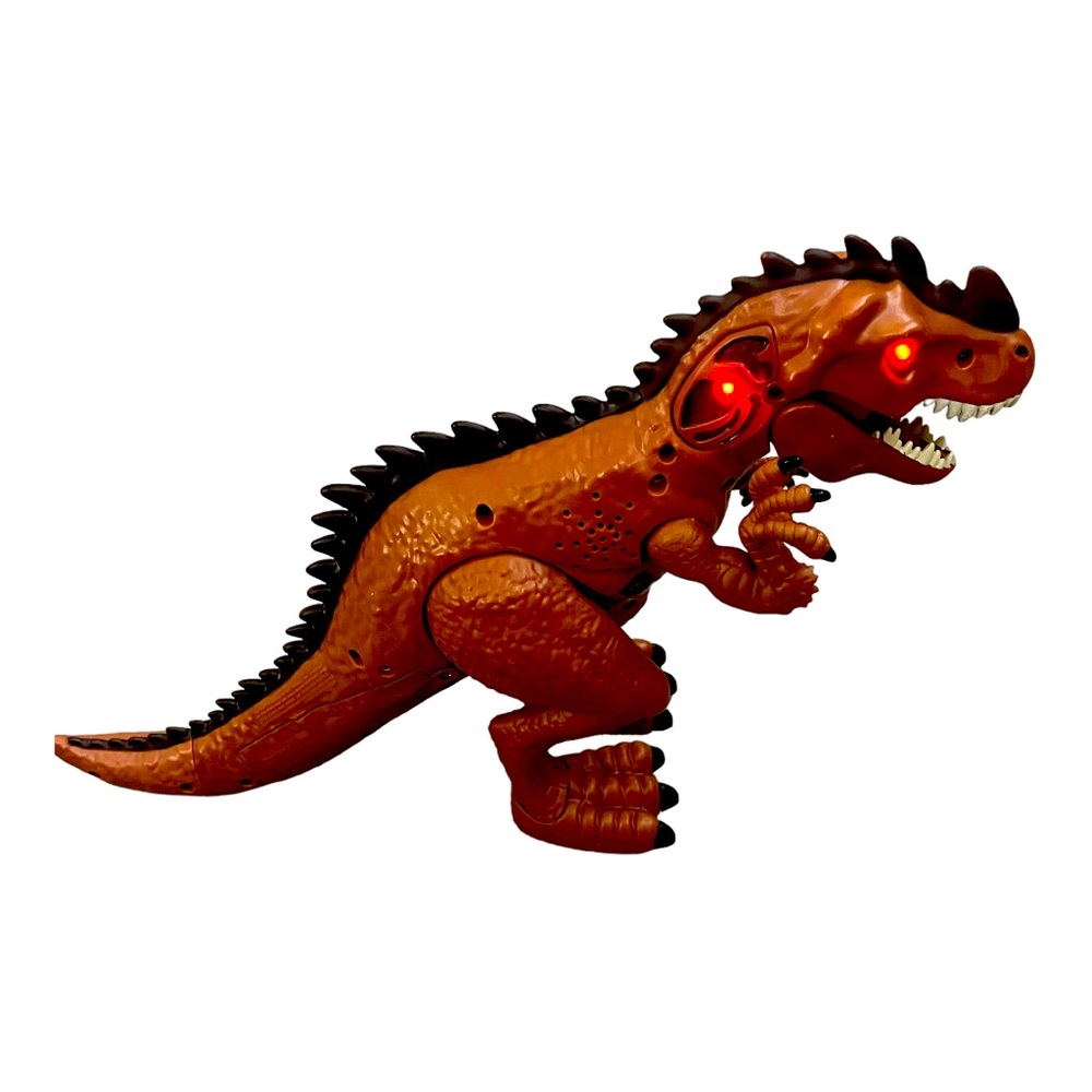 DRAGON - I Toys Mighty Megasaur T Rex Dinosaur Walking Roaring Works Perfectly